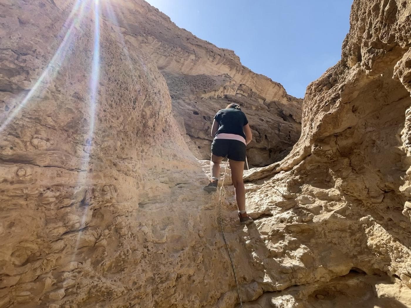 נחל גוב – קניון הסולמות, צפון הערבה